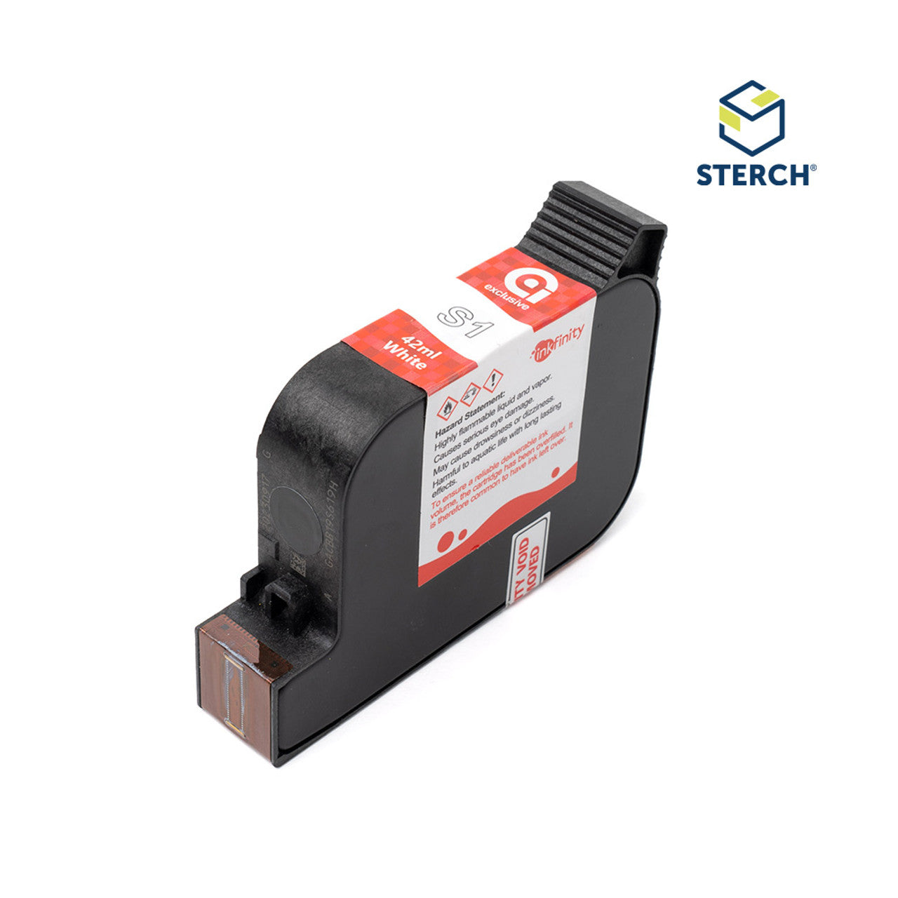 Tintenkartusche ANSER S1 weiß NP4