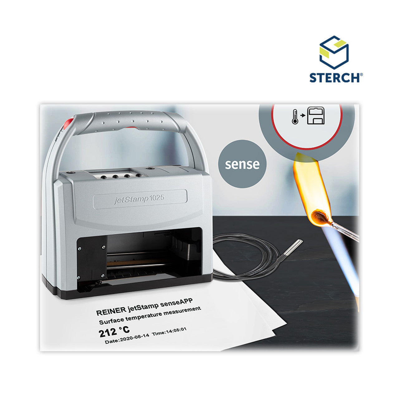 jetStamp 1025 "only" with senseAPP
